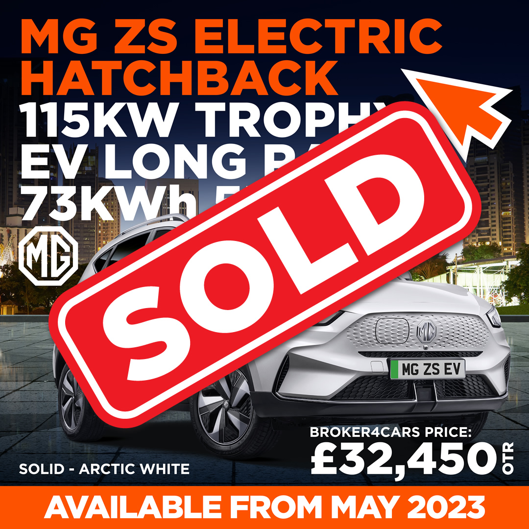 MG ZS Electric Hatchback 115kW Trophy EV Long Rage 73kW/h 5DR Auto. SOLD